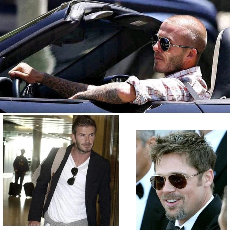 

2021 Classic Sunglasses For Men Polarized Women Driving UV400 Pilot Designer Vintage Glasses Okulary Zonnebril Heren