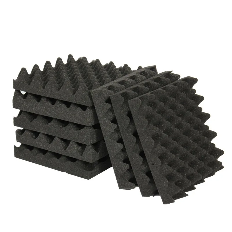 Качество 25x25x5 см звукоизоляция пена для яиц студия акустическая обработка