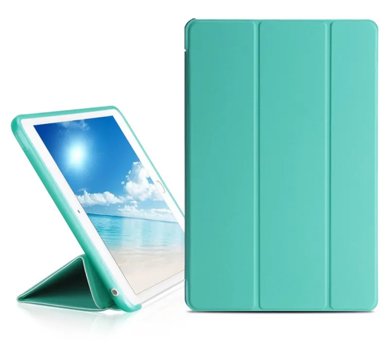 Чехол для Apple iPad Air 2 ультратонкий Складывающийся в 3 раза Ipad 9 7 Air2 прозрачная