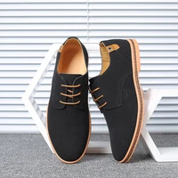 spring suede leather men shoes oxford casual shoes classic sneakers comfortable footwear dress shoes large size flats
