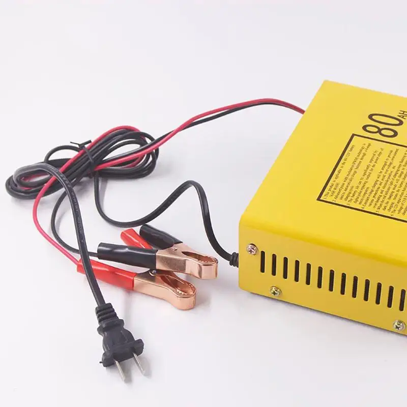 Professional 140W Full Automatic-protect Quick Charger 6V/12V 80AH Automatic Intelligent Repair Car Battery Adapter |