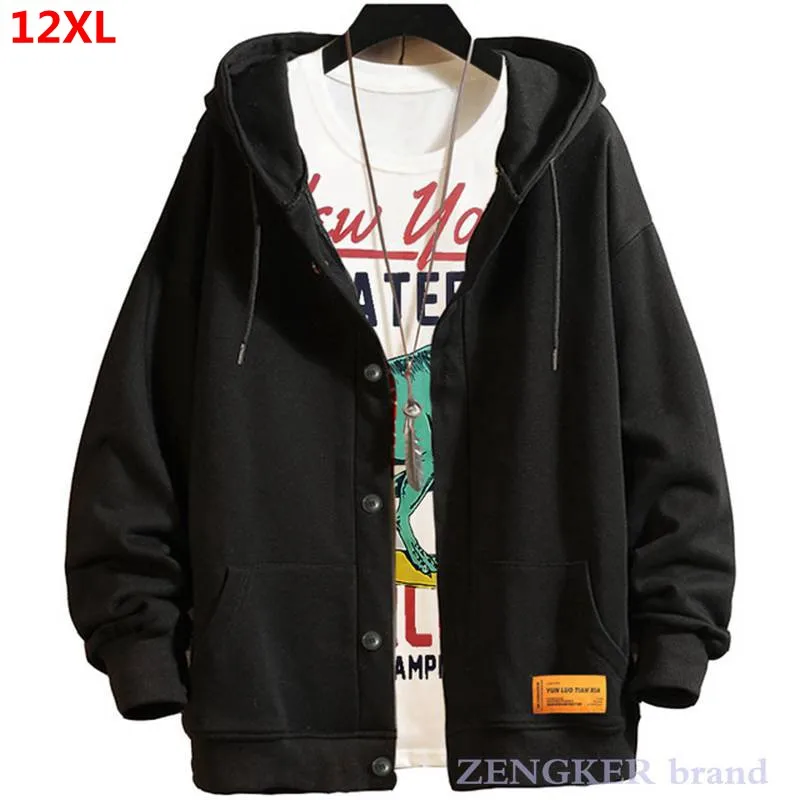 Кардиган мужской с капюшоном тонкий бархатный однотонный черный жакет Повседневная приталенная куртка