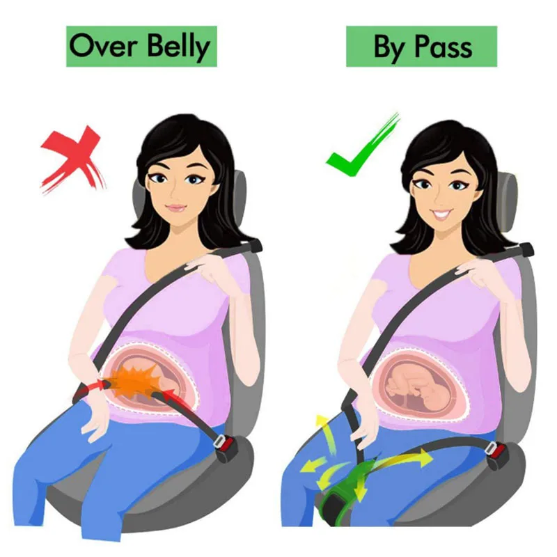 Pregnant Woman Seat Belt Pregnancy Driving Belt Adjuster Car Special Pre-pregnancy Period Seat Belt