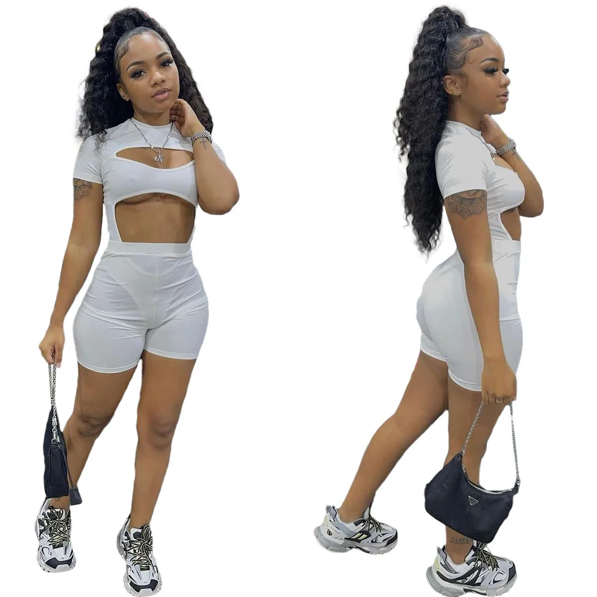 Fitnes женский тренировочный комплект из 2 предметов для йоги повседневное