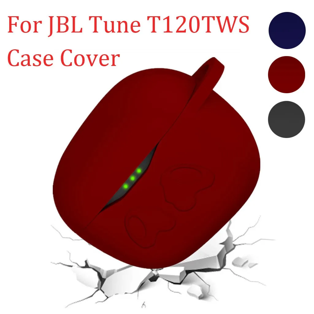 Противоударный силиконовый чехол для наушников защитный беспроводных JBL Tune T120 TWS