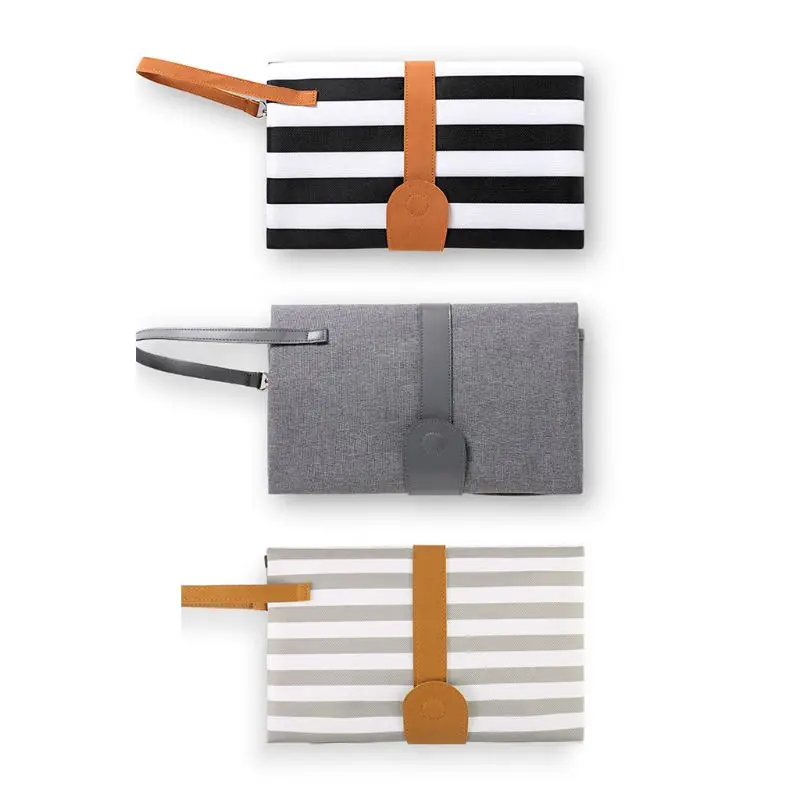 

Travel Waterproof Diaper Changing Mat Portable Baby Nappy Changing Pad Station Q81A