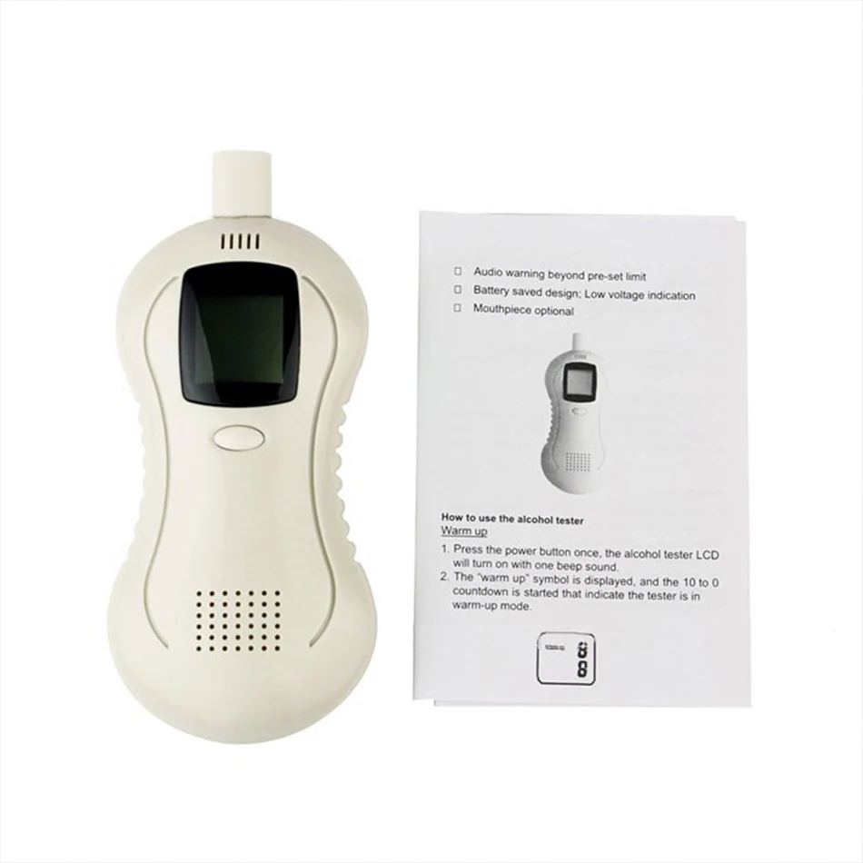 AD16 Gourd-shaped Alcohol Tester Breathing 0.0-0.19%BAC Inflatable Detector
