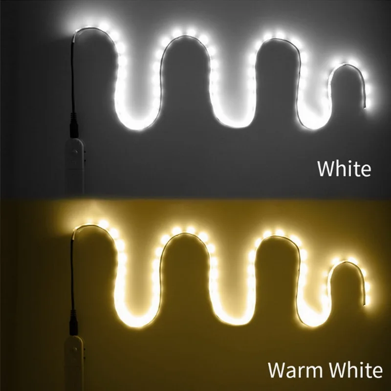 2 м 1 СИД умный свет лестницы под кровать PIR датчик детектор управления настенный