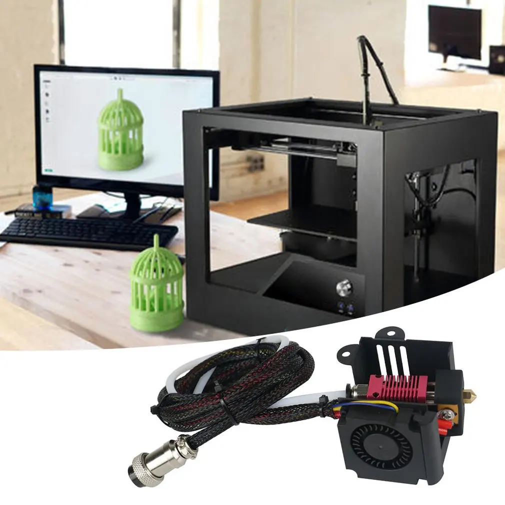 Cr-10 детали для 3D-принтера Mk8 набор экструдеров Mk8 сопло 0,4 мм Hotend наборы экстравальных соплов 0,2 мм 0,3 мм 0,5 мм для Creality Cr-10