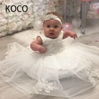 jonany exquisite baby princess flower girl dresses appliques bow ball gown birthday pageant robe de demoiselle first communion