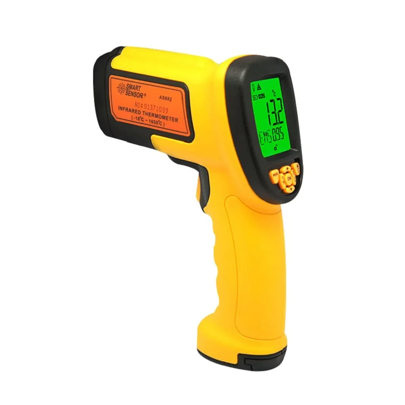 Цифровой инфракрасный термометр AS882 Бесконтактный лазерный измеритель