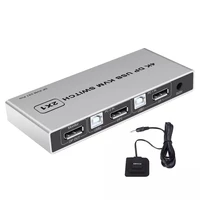 dp usb kvm switch 21 4k 8k 60hz dp kvm switch displayport 2 in 1 out for two hosts to share monitor mouse keyboard printer