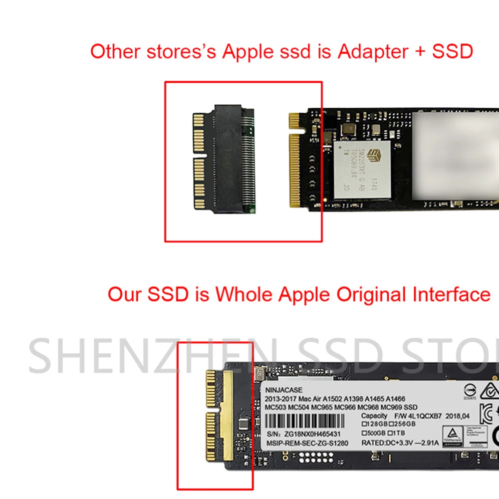 Новый 256 ГБ 512 ТБ M.2 SSD PCIe для Mac M2 NVMe жесткий диск Gen3x4 3D NAND Flash 1 MacBook Air Macbook Pro