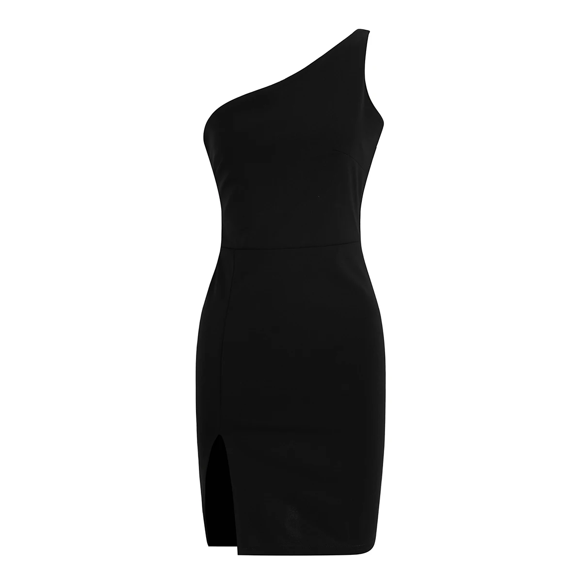 

COIGARSAM Women dress Summer Backless High Waist Dresses Black 243