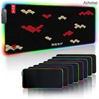 Большая волна арт светящаяся RGB светодиодный огни RGB игровая Мышь Pad леопардовая расцветка подушки компьютерное кресло аксессуар стол коврик ковер