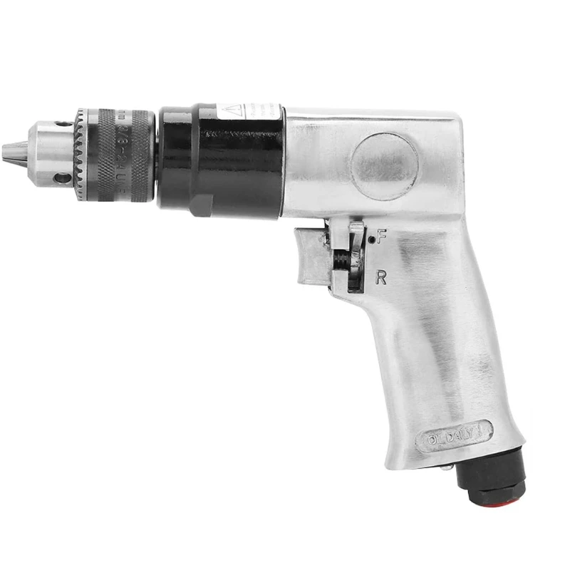 

1 / 4" Pneumatic Gun Drill with Chuck Wrench and Bayonet Connector Heavy Duty for Sanding Sawing Grinding Drilling