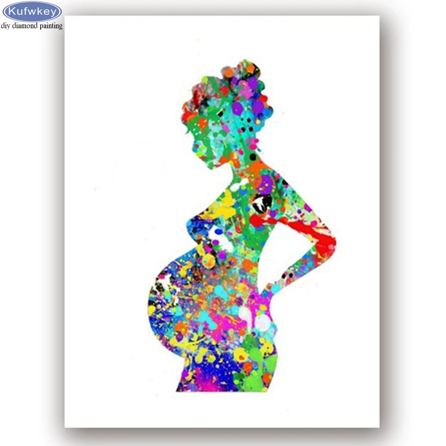 DIY 5D алмазная картина для беременных женщин вышивка крестиком Мозаика Алмазная