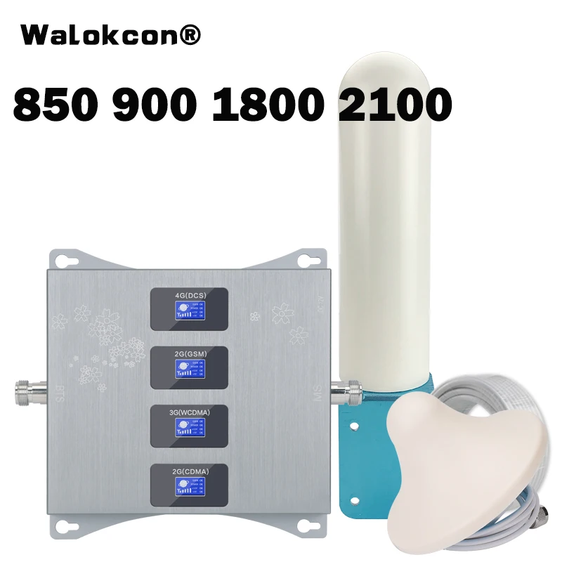 Усилитель сигнала 2g 3g 4g CDMA UMTS GSM WCDMA DCS LTE 850 900 1800 2100 мобильный телефон | Мобильные