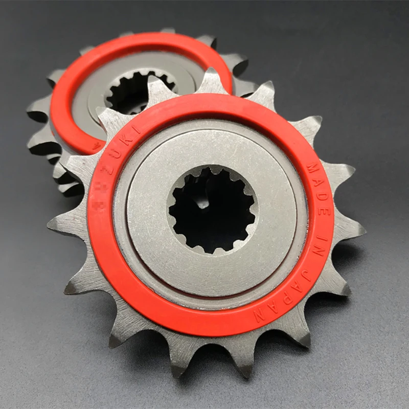 

DUPANQ 14T 15T Звездочка 27510-48H10-000 передняя Звездочка нахлыстовое Колесо 15T для SUZUKI INAZUMA GW250 GSR250S GSX250R DL250