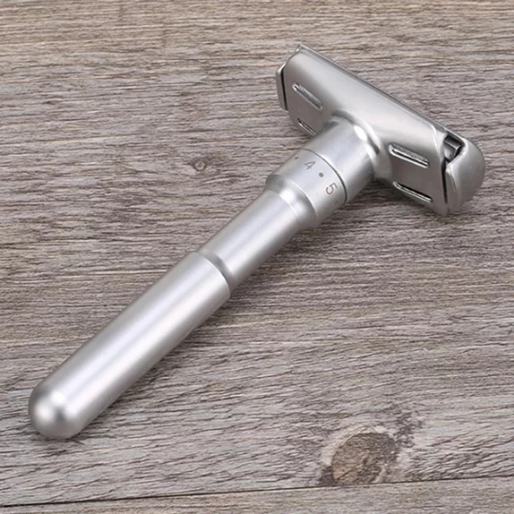 Сплав ручной бритвенный держатель классический винтажный двухсторонний лезвия