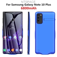 6800mah for samsung galaxy note 10 plus external battery cases portable charger power bank cases for samsung note 10 power case