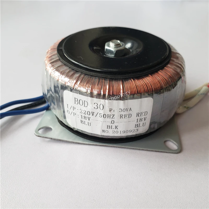 18V 0 0.83A кольцо медные опоры для трансформатора 30VA 220V вход пользовательские
