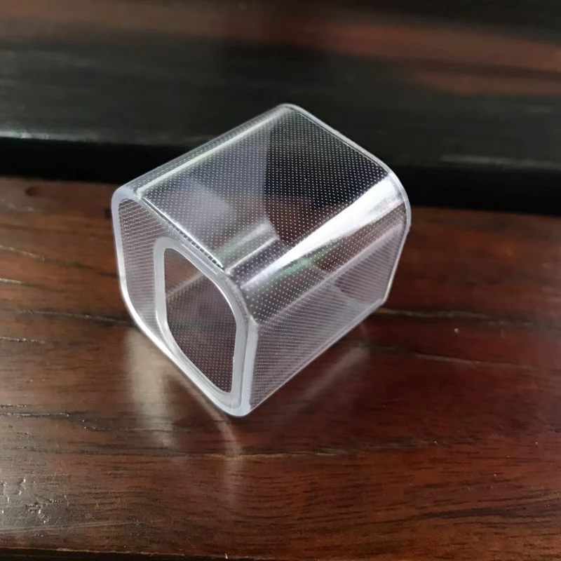 Однотонный прозрачный мягкий защитный чехол из ТПУ для зарядного устройства iPhone