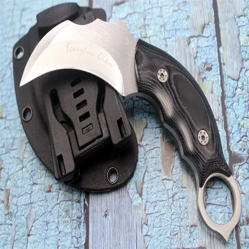 Профессиональный Военный нож Karambit с когтями боевой мачете тактические охотничьи