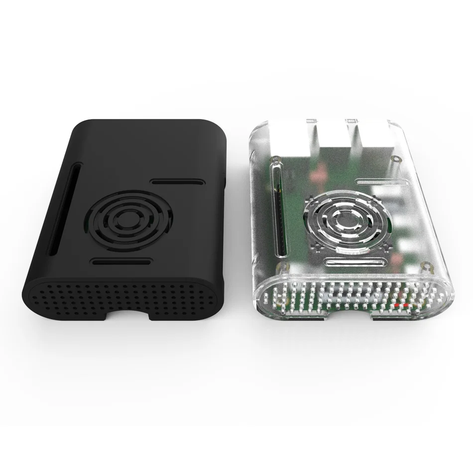 Чехол raspberry pi 4, пластиковый защитный чехол для raspberry pi 4