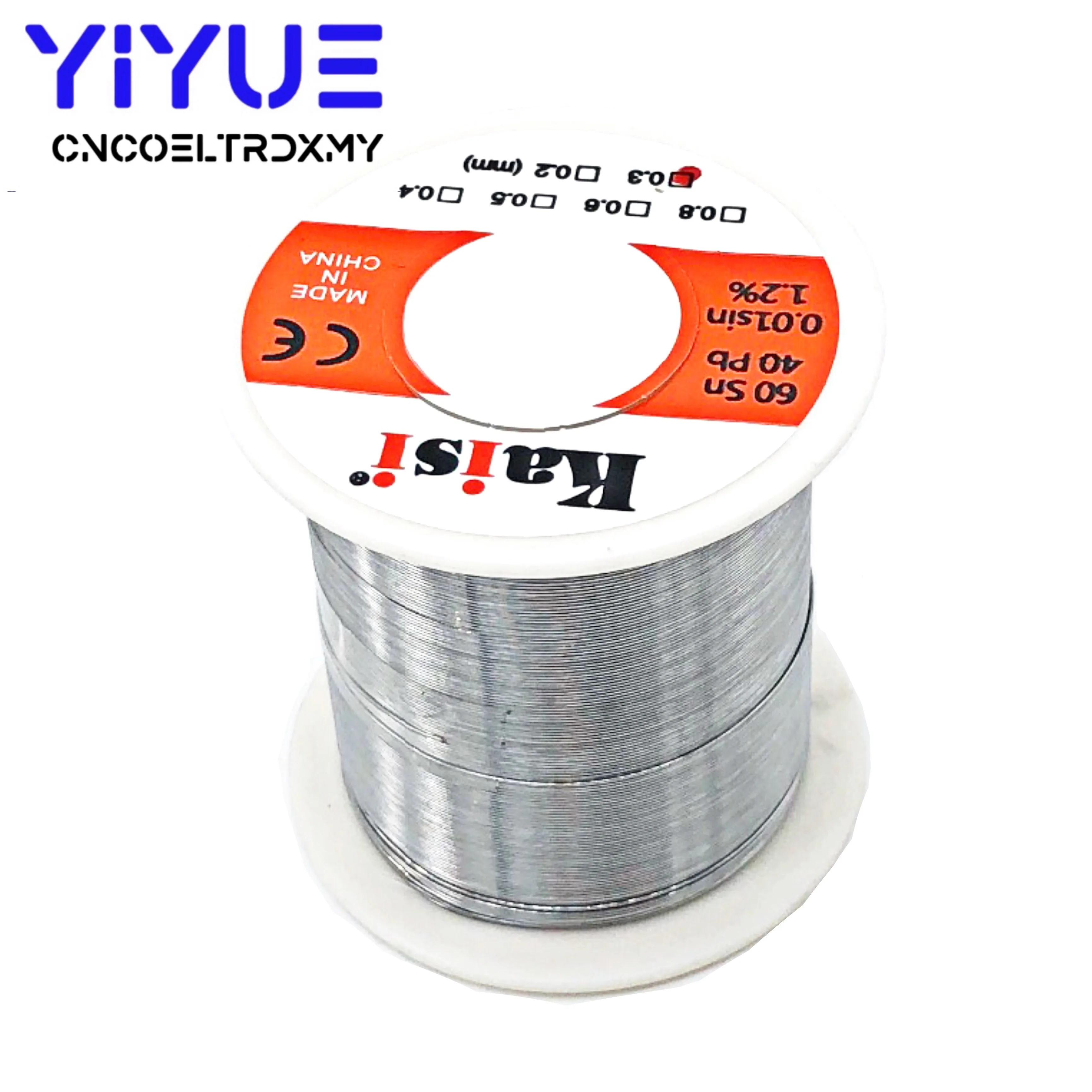 

0.3mm/0.4mm/0.5mm/0.6mm 150g Flux 1.2% Rosin Core Tin Lead Solder Wire Sn60 / Pb40 for Welding Works
