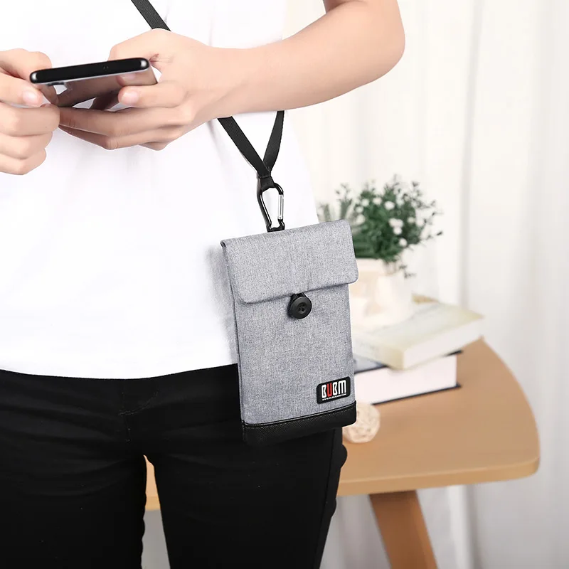 Повседневная модная Противоударная сумка для мобильного телефона BUBM через плечо