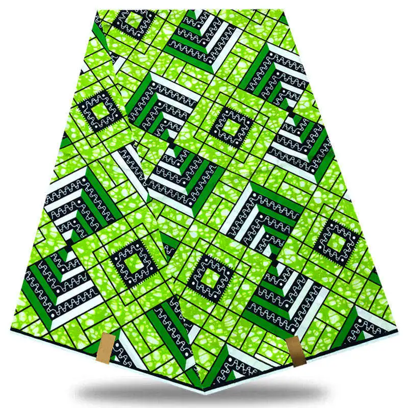 Красиво! 100% хлопок Нигерийский Африканский Воск принты ткань Анкара воск