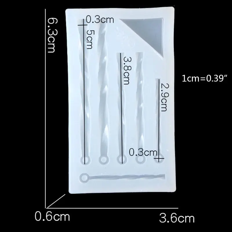 

Fashion DIY Silicone Mold UV Resin Epoxy Molds Jewelry Crafts Molud for Making Accessories Irregular Feather Leaves Moulds