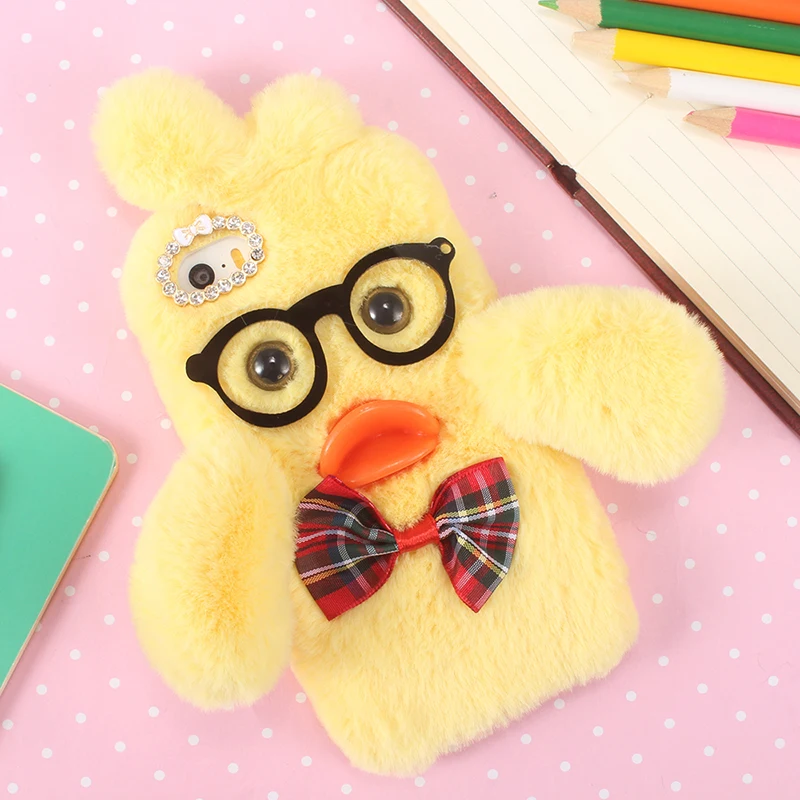 Модный мягкий пушистый чехол сделай сам в красивом стиле защитный для телефона