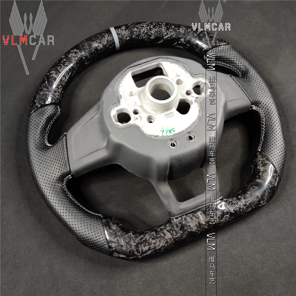 Индивидуальное индивидуальное рулевое колесо из углеродного волокна для VW Golf MK7