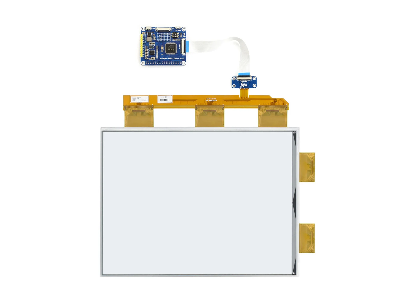 Günstig Waveshare 13,3 Zoll E-Papier E-Ink-Display HUT Für Raspberry Pi 1600*1200 Schwarz Weiß Farbe 16 Grau Waagen USB SPI I80 Interface