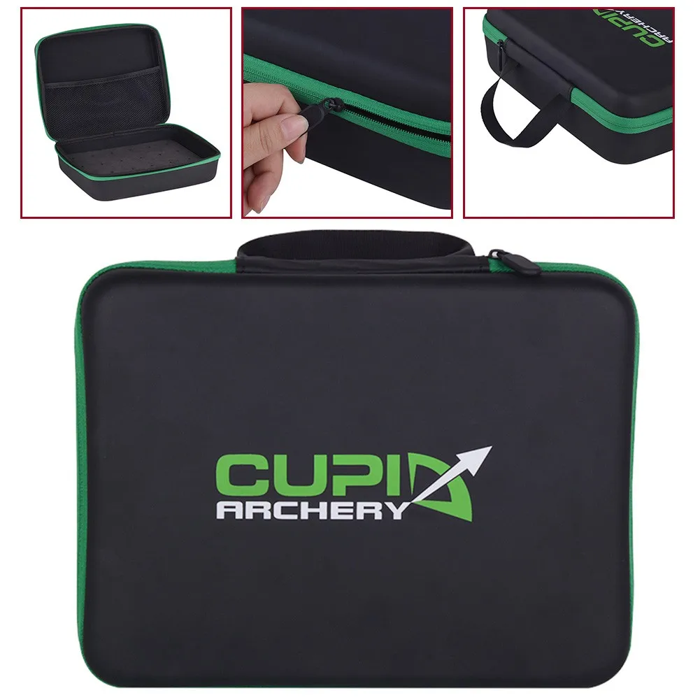 

Portable Arrow Case With Holder Foam Arrowhead Storage Foam Archery Accessories Arrow Tips Box Foam Padded For Arrowhead Tools