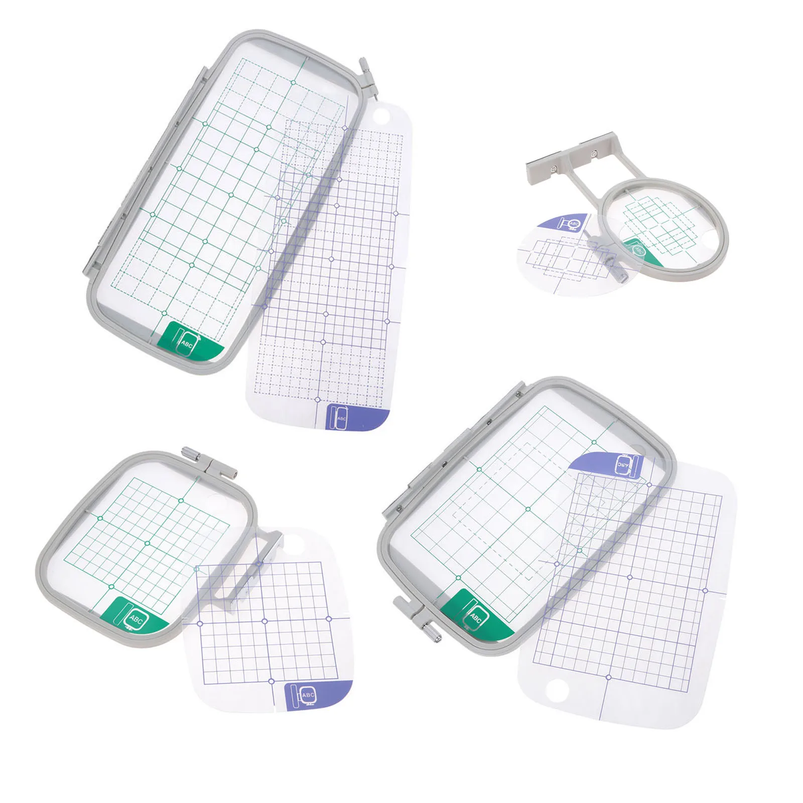 4 шт. вышивальная машина обруч швейных машин швейные иглы рамка подходит для