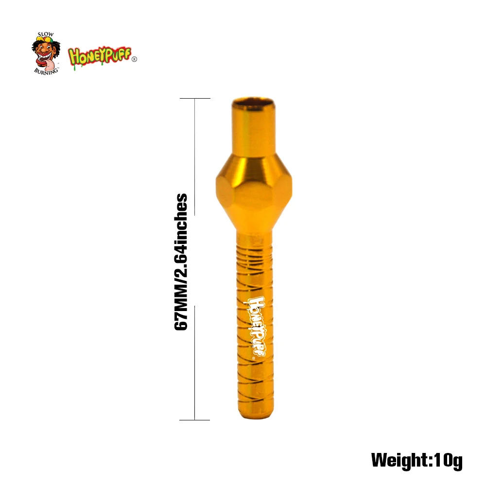 HORNET курительная травяная труба прямого типа из алюминия один htter 67 мм