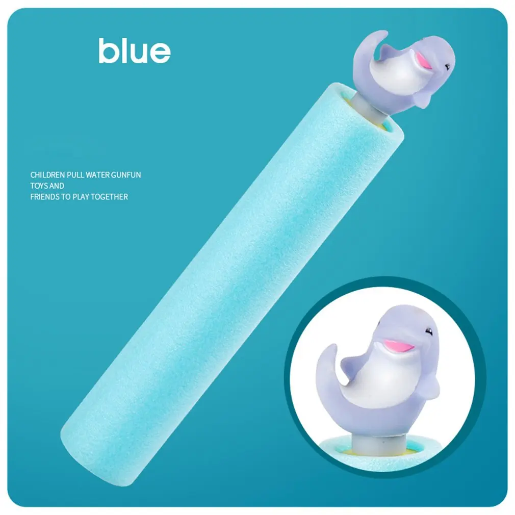 

Foam Water Guns For Kids Smoked Pull Type Super Soaker Water Pistol Toys For Summer Fun Outdoor Swimming Pool Games Beach Garden