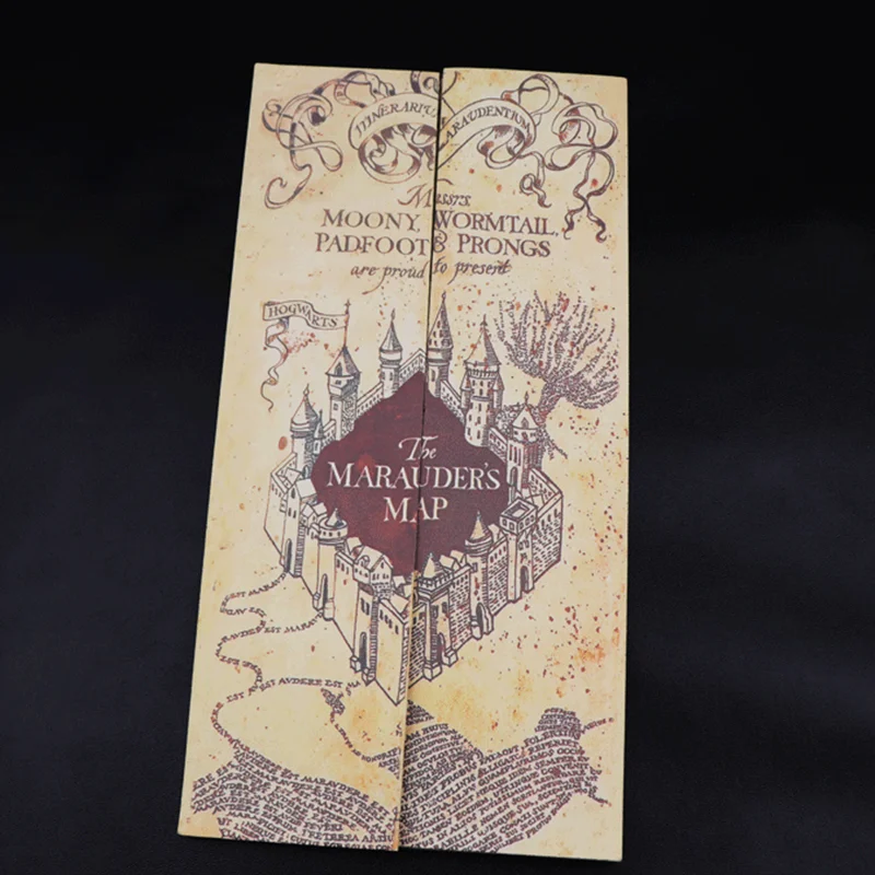 

77cm*22cm Marauder's Map Xmas Gifts Action Harried Map Toys For Birthday Present Children's Birthday Gifts Or Student Gifts
