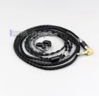 LN006357 XLR балансный 3,5 мм 2,5 мм 8-жильный посеребренный кабель для наушников для L Pin BA Custom Westone W4r UM3X UM3RC JH13 JH16