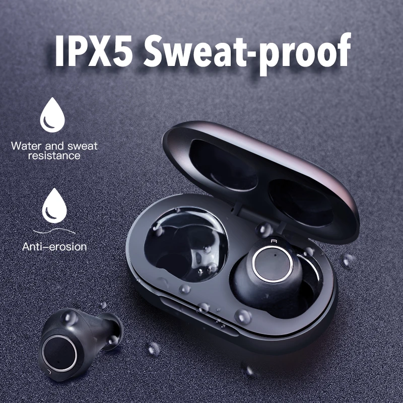 Наушники вкладыши TWS с наушники 5 0 отпечатков пальцев Touch Управление HD стерео