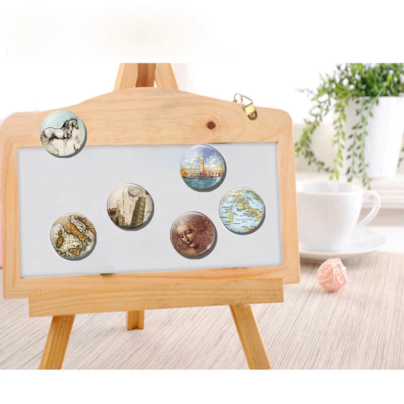 Итальянский флаг 30 мм магнит на холодильник Рим Милан Naples Torino Палермо Сувенир