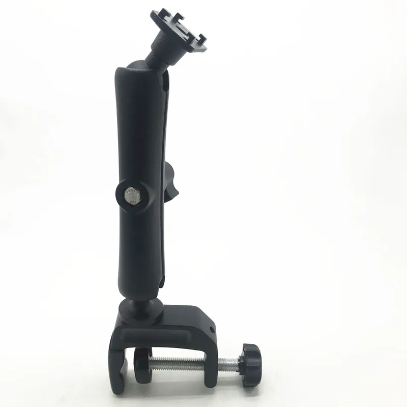 Тяжелая нагрузка алюминиевый 1 дюйм резиновый Шаровой Зажим крепление 15 см длина