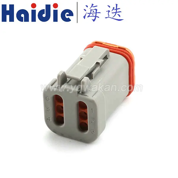 

2sets 6pin auto wiring electric plug cable harness sealed connector DT04-6P-C017