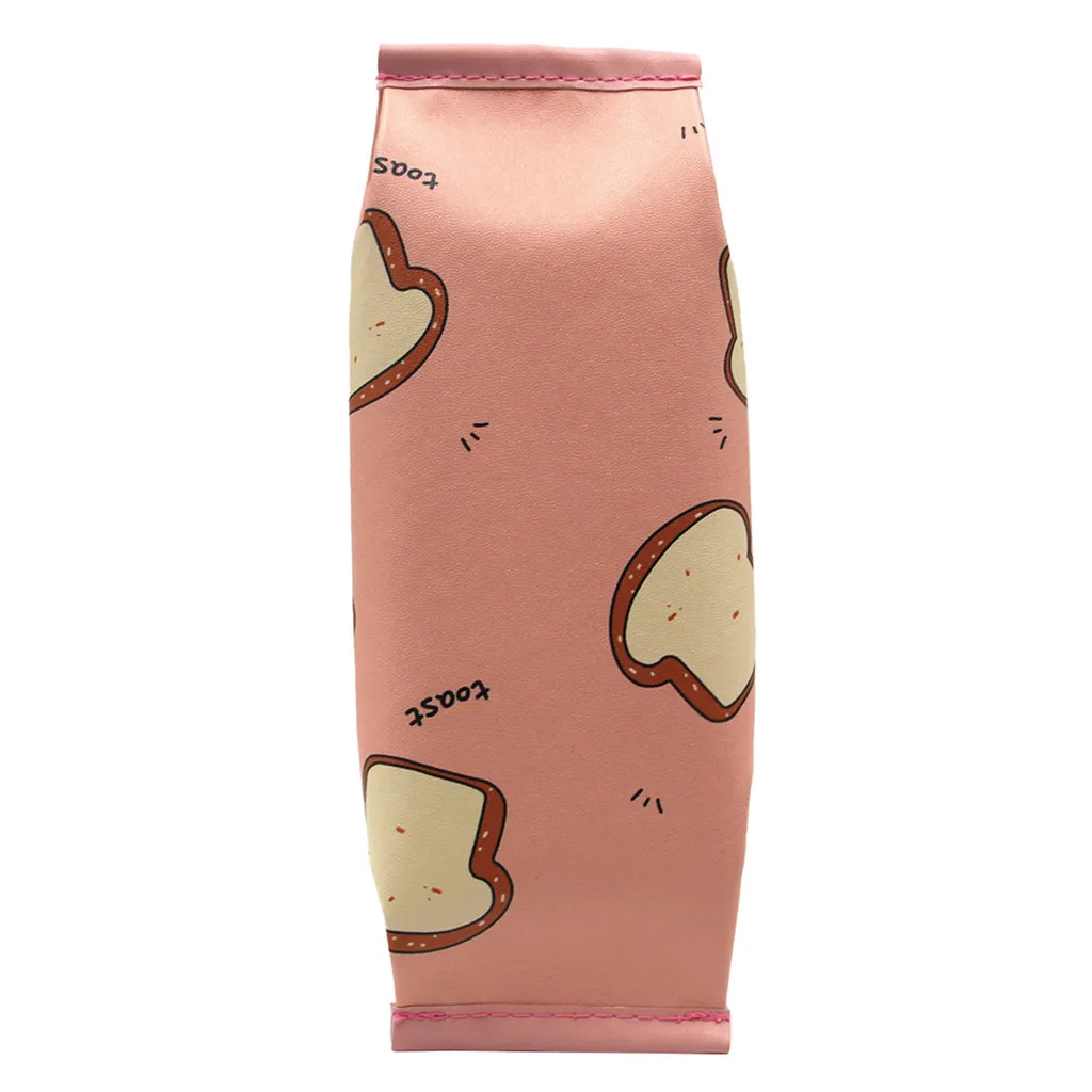 Kawaii симпатичный футляр для карандашей молочные пакеты канцелярские