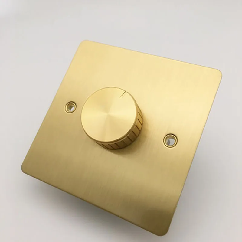 Adjustable switch 1 шт латунный включатель светильника розетка выключатель латунный рычаг одиночный двойной контроль Ретро выключатель света настенная панель питания Набор - Цвет: Adjustable switch
