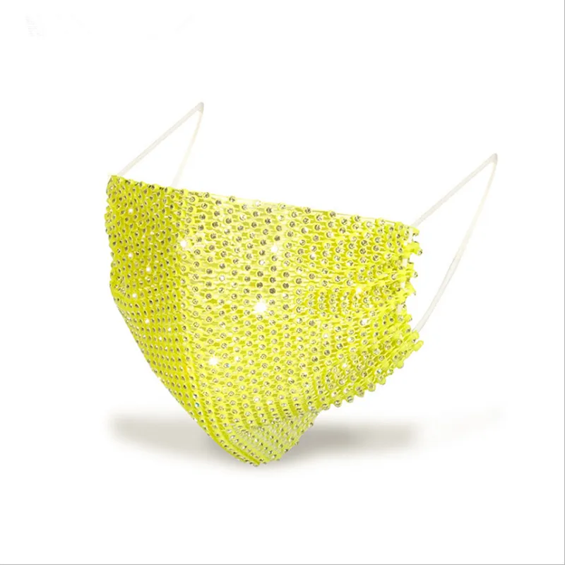 

Sexy Shiny Rhinestone Party Mask Christmas Party Decoration Mask Face Accessories Cover Face for Women Wedding Nightclub Decor