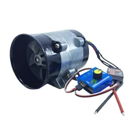 high speed ducted fan metal inner rotor brushless dc motor turbine three phase fan blower disassembly 12v 16 5a
